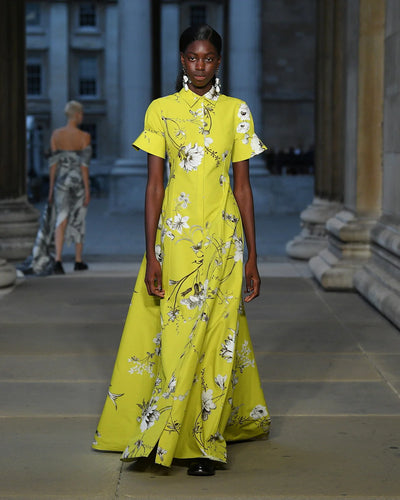 Ilana Gown Laurenson Faille - Chartreuse