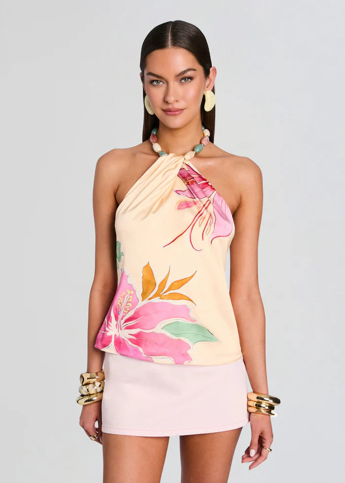 Milani Top - White Multi
