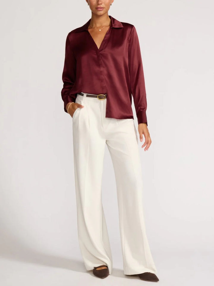 Eden Blouse - Claret