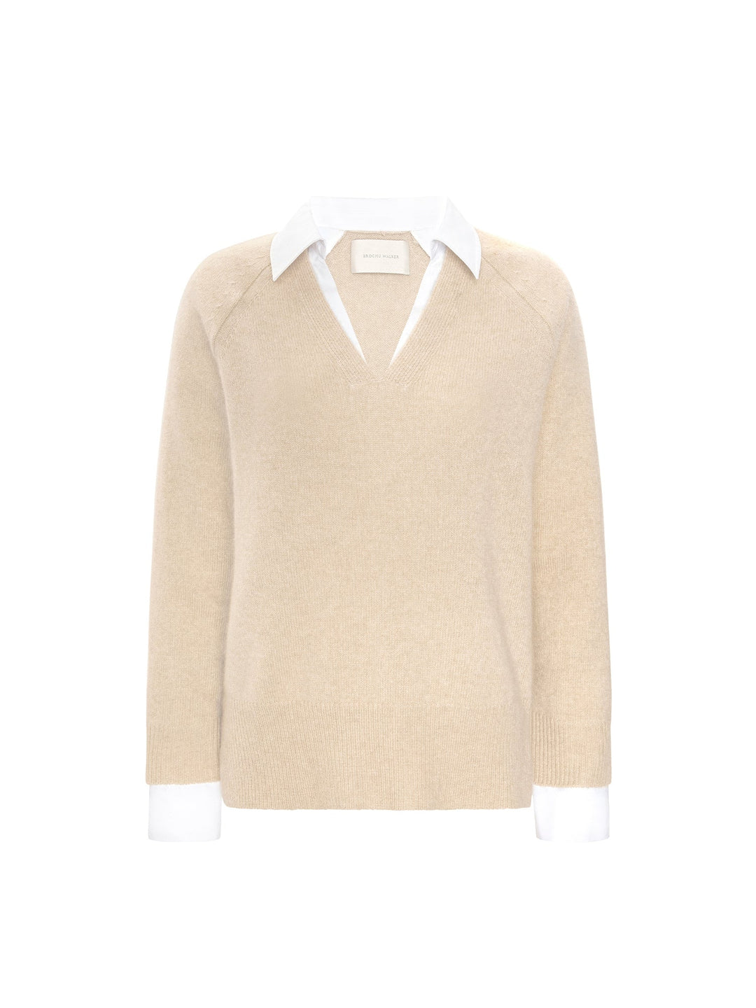 The Ella Layered Pullover - Off White