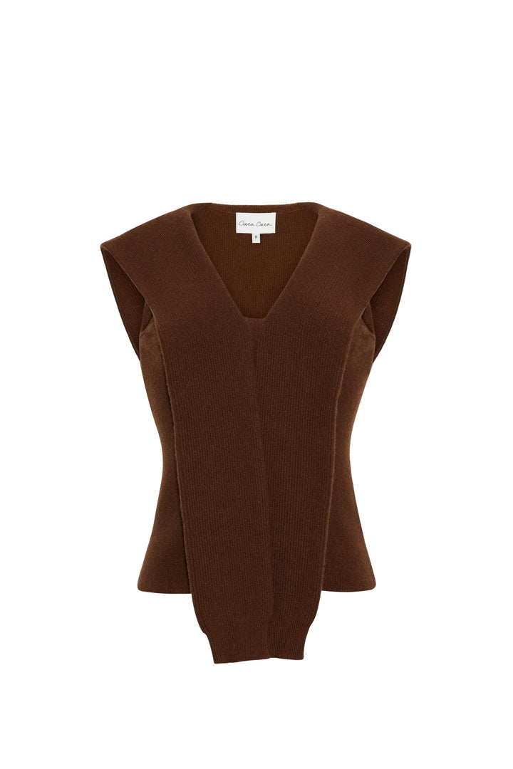Ember Top - Dark Brown