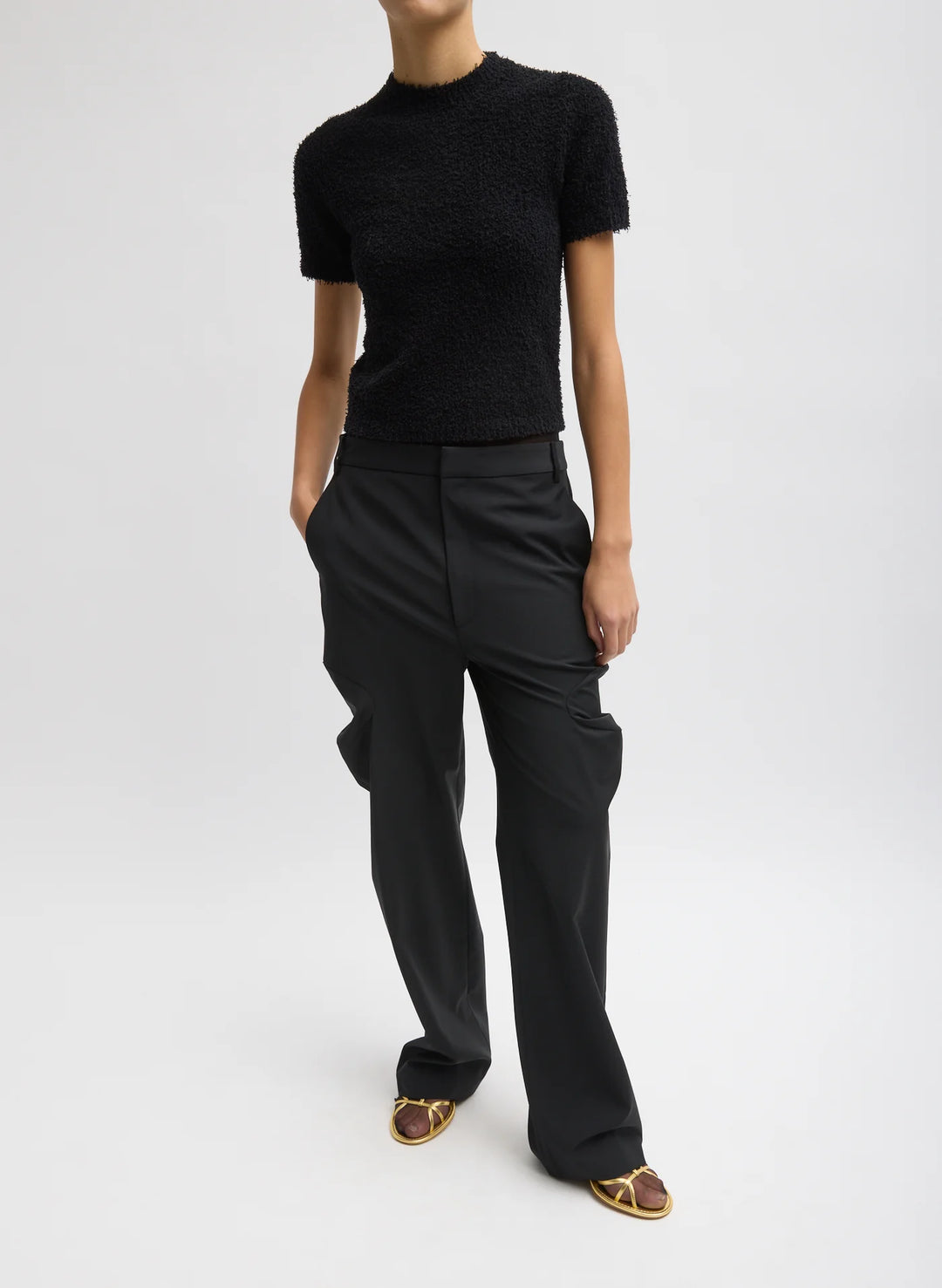 SERVIETTE BABY T-SHIRT - Black