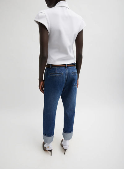 Selvage Denim Alec Slouch Jean - Dark Denim