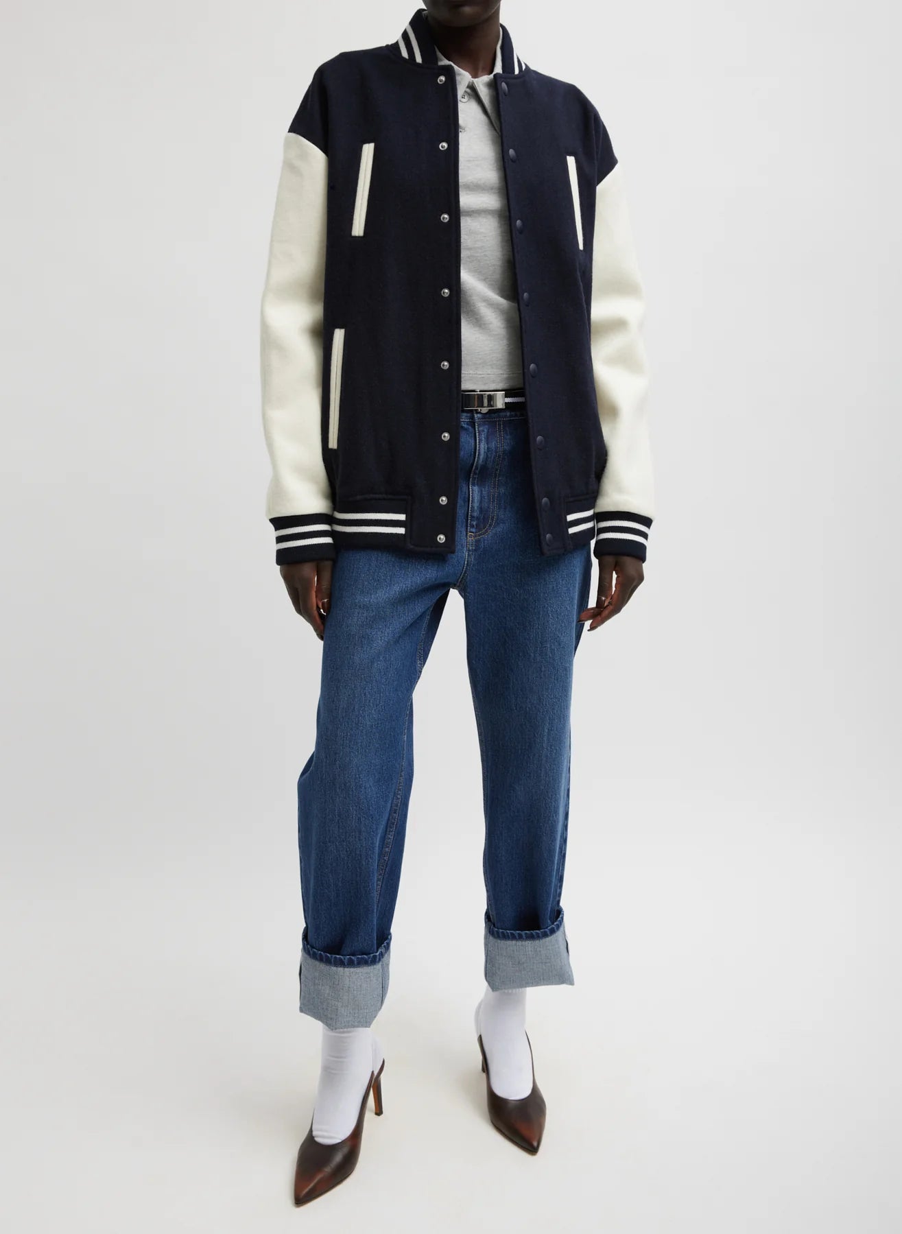 Selvage Denim Alec Slouch Jean - Dark Denim