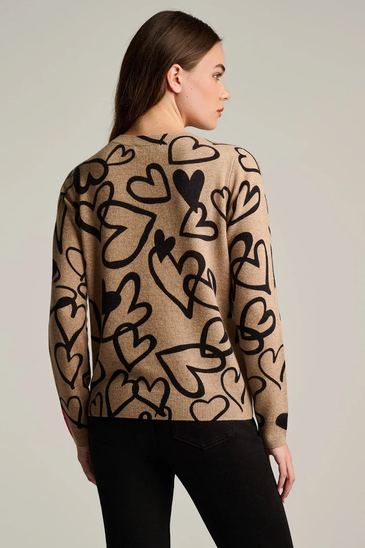 Crazy Love Sweater  - Black Multi