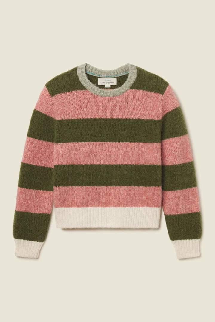 Cleo Sweater - Pink Stripe