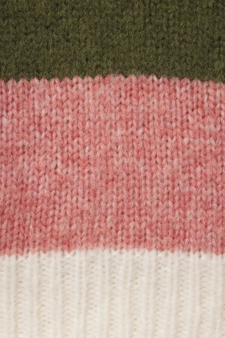 Cleo Sweater - Pink Stripe