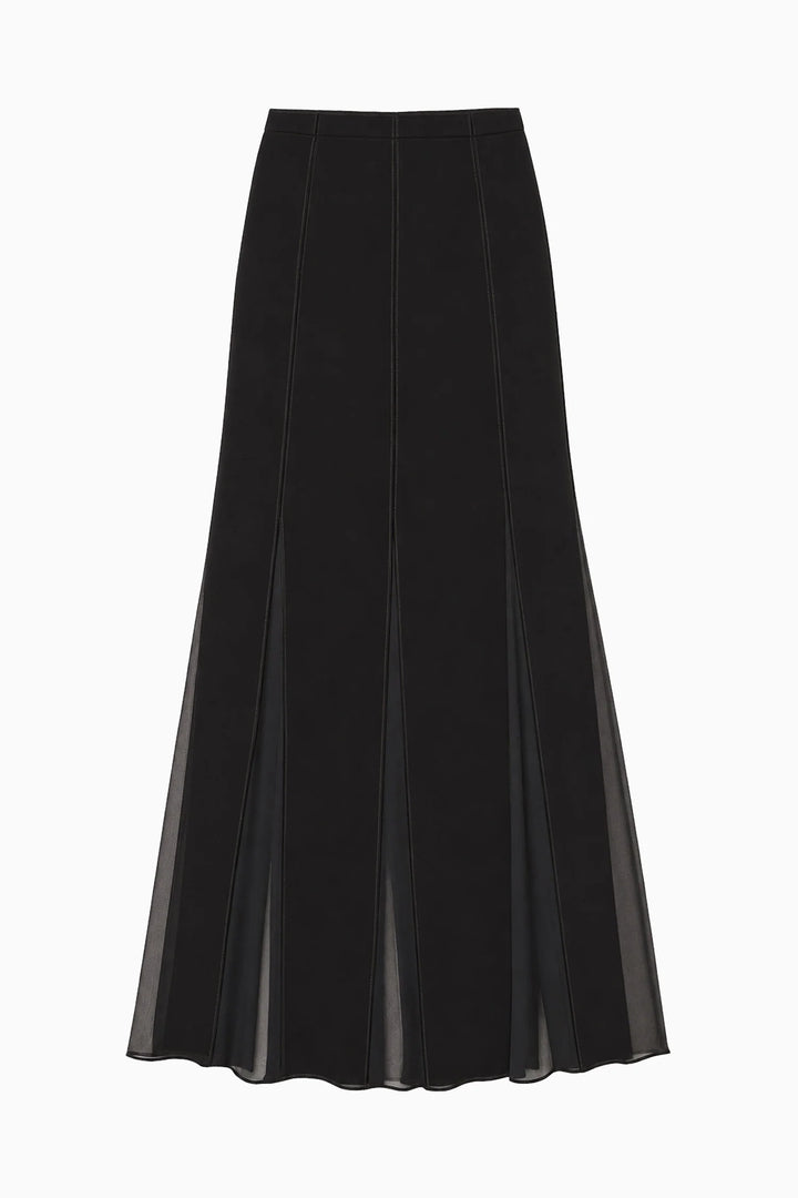 Elia Midi Skirt - Black