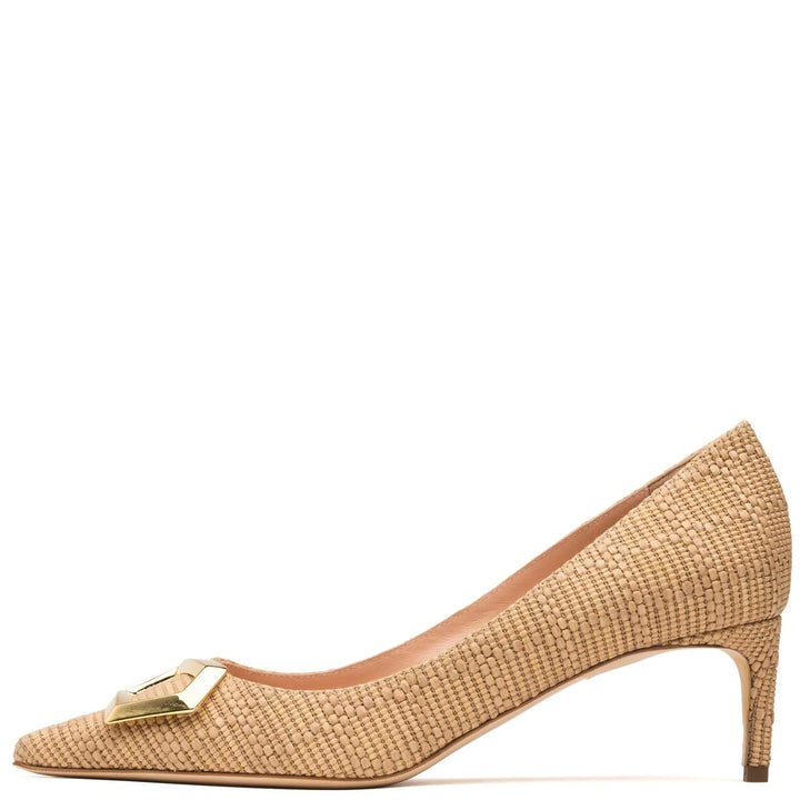 Osella Heels - Brown Print