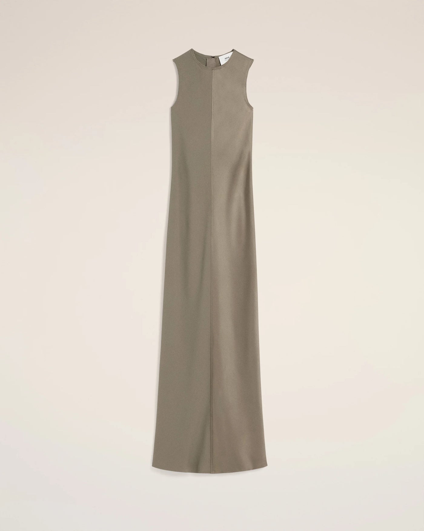 Beige Long Straight Dress - Ash