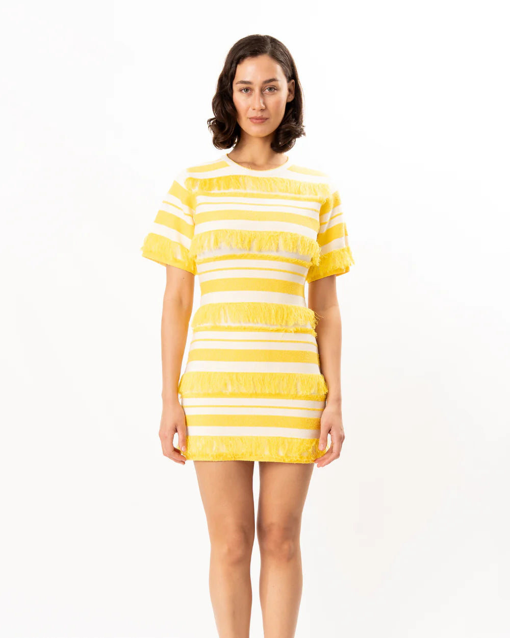 Torrance Mini Dress - Yellow Multi