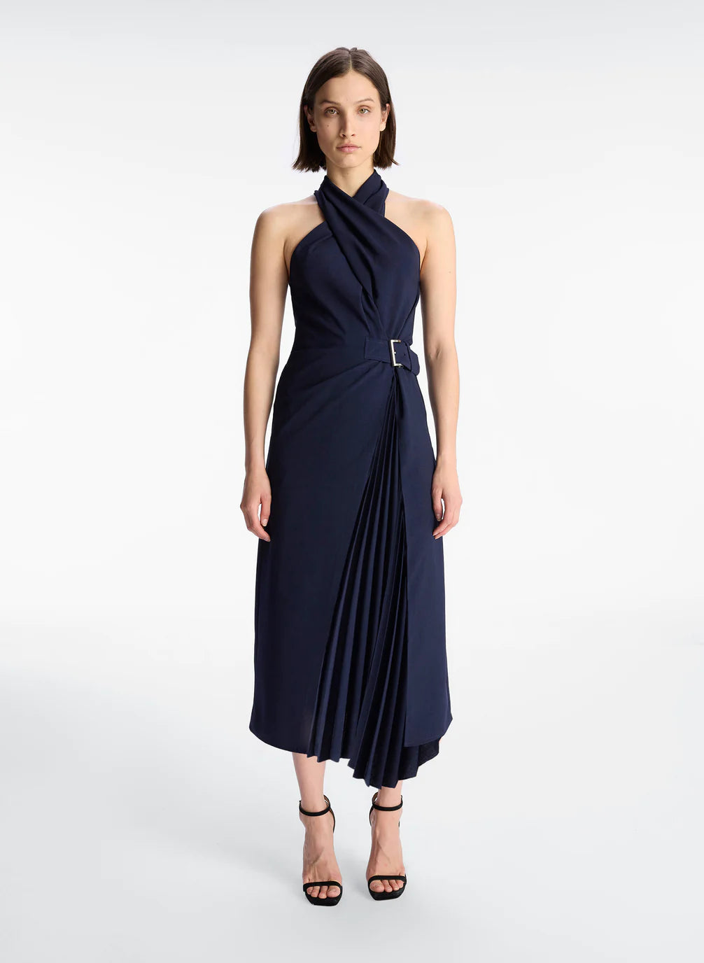 Fiona Dress - Navy