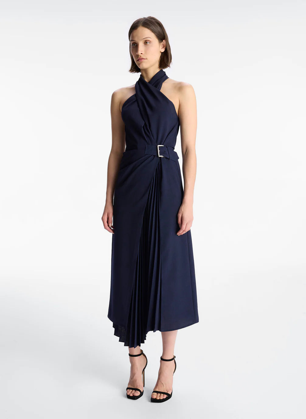 Fiona Dress - Navy