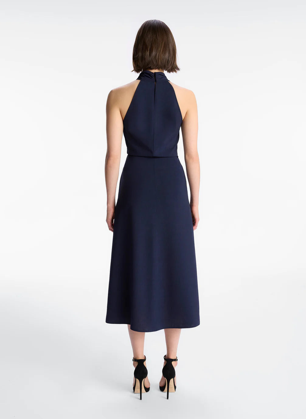Fiona Dress - Navy