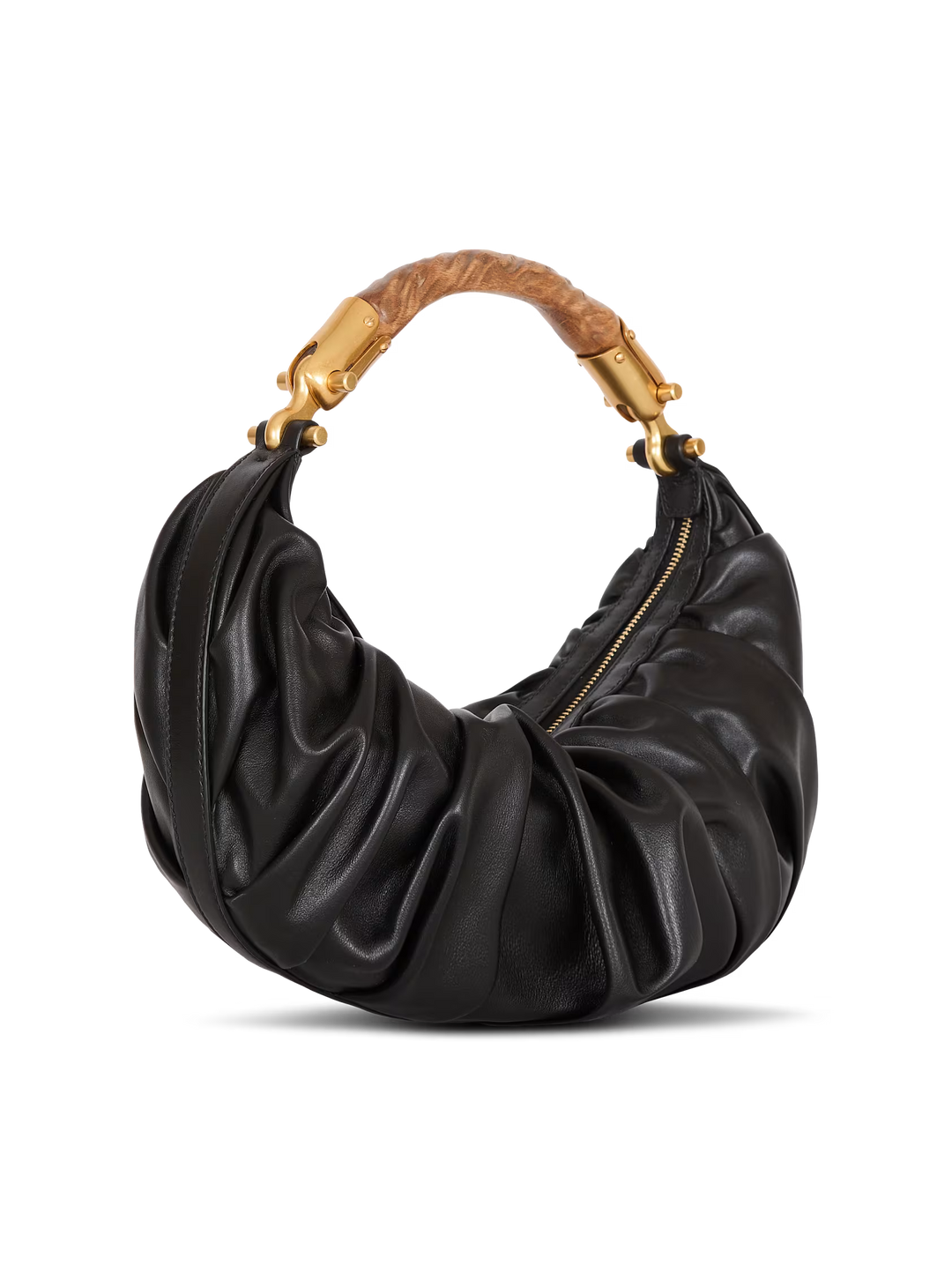 Medium Ebene bag in calfskin leather - Black