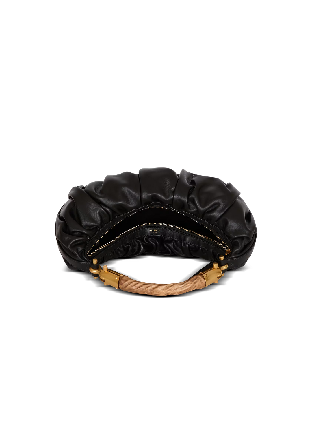 Medium Ebene bag in calfskin leather - Black