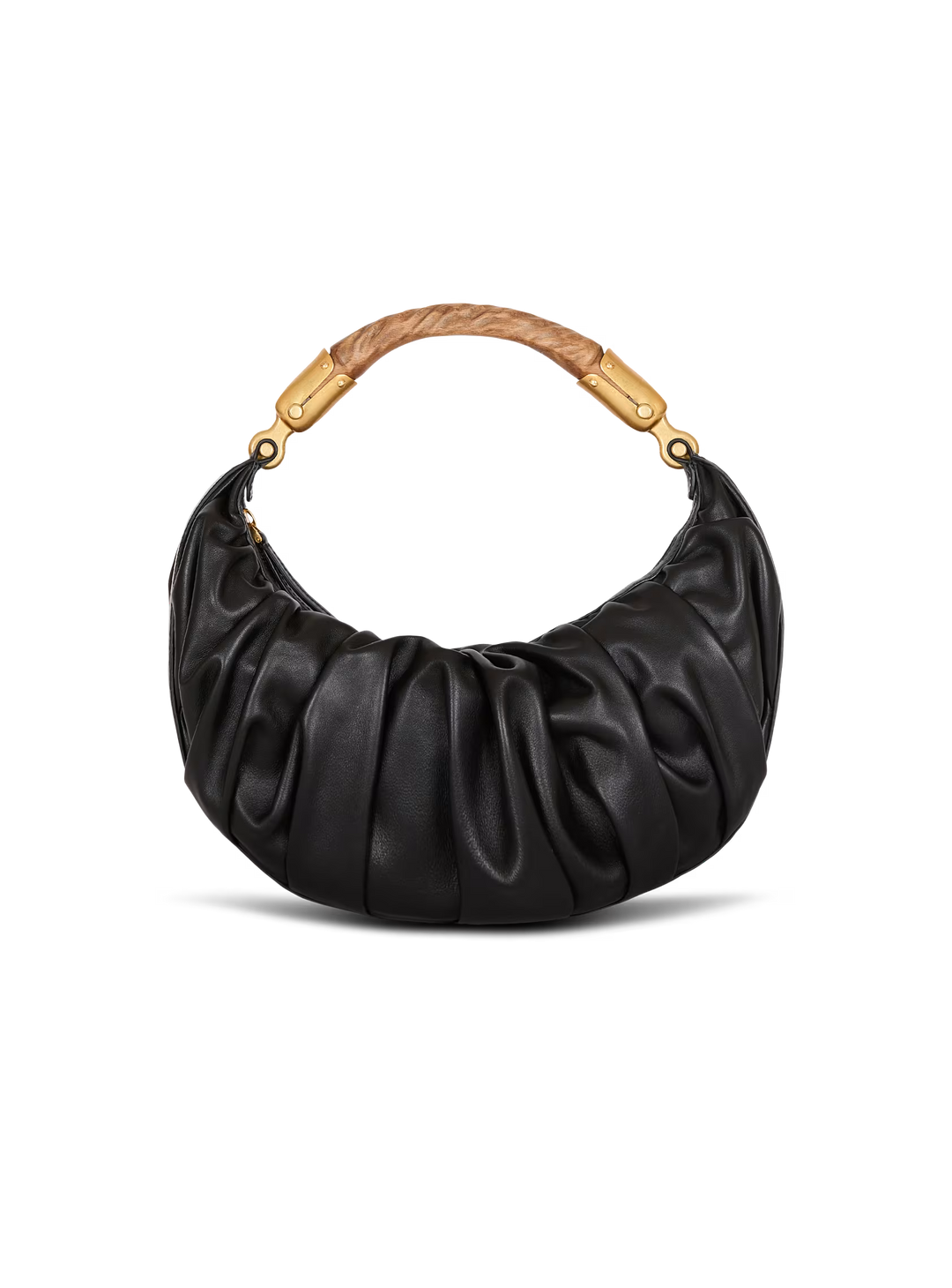 Medium Ebene bag in calfskin leather - Black