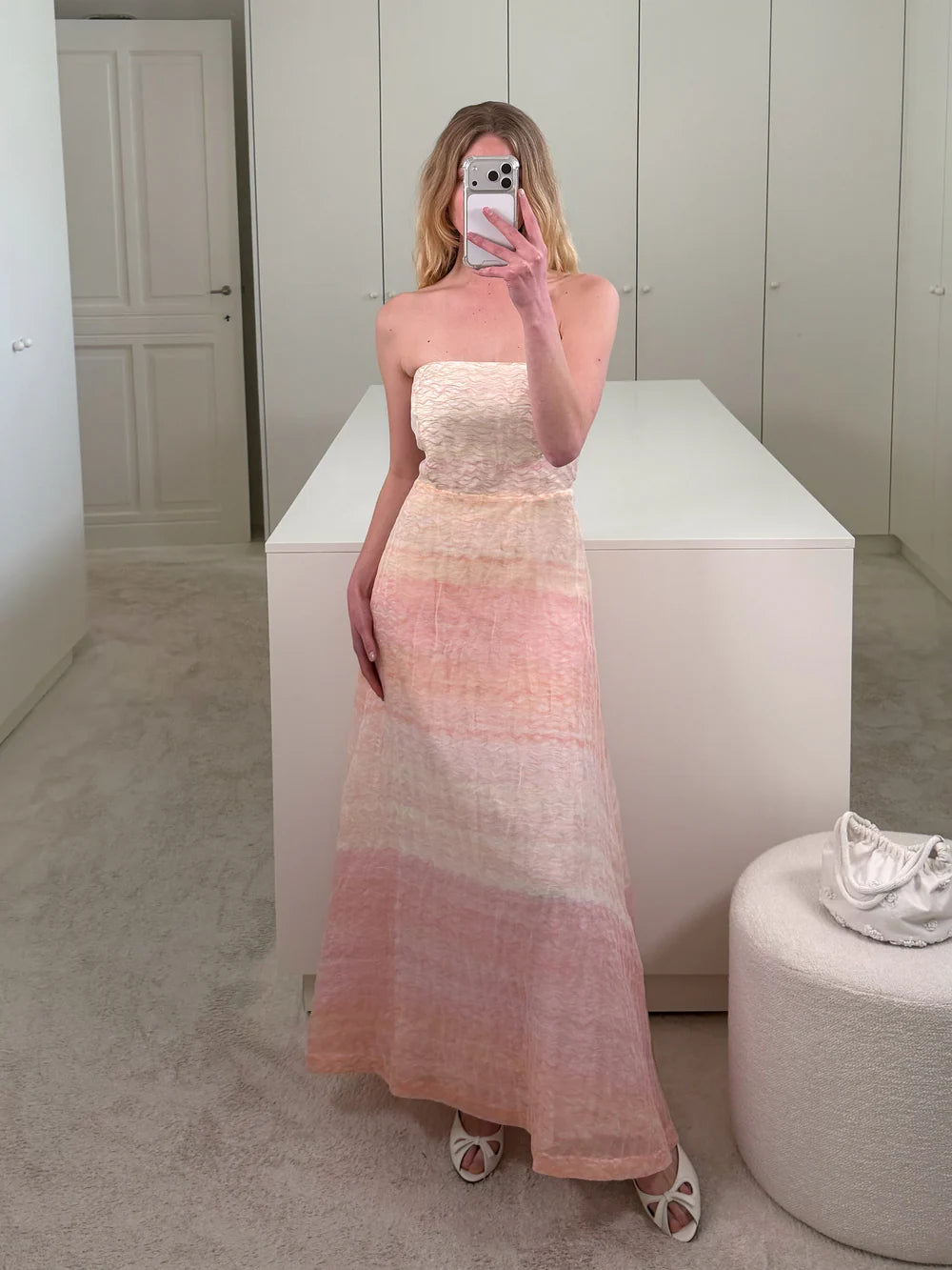 Odette Dress - Pink Multi