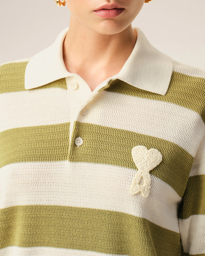 Short Sleeve Polo - Green Multi