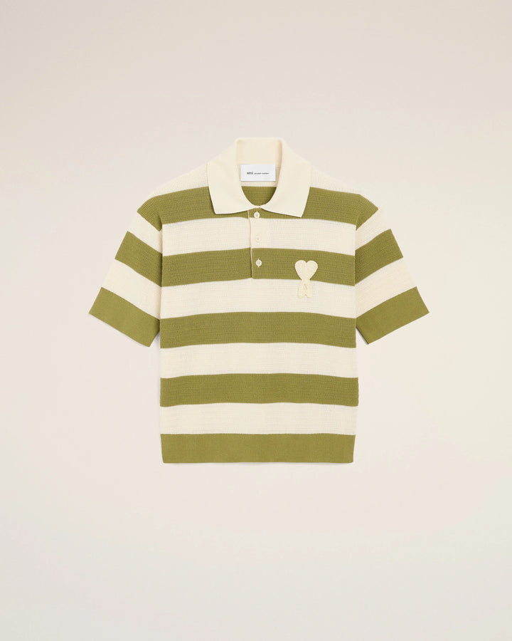 Short Sleeve Polo - Green Multi