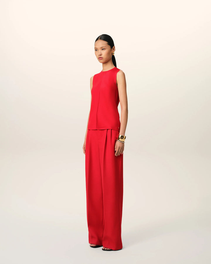 Red Sleeveless Top - More Colors Available