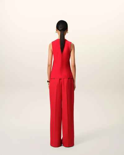 Red Sleeveless Top - More Colors Available