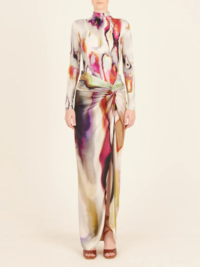 Olante Bodysuit - Iridescent Marble