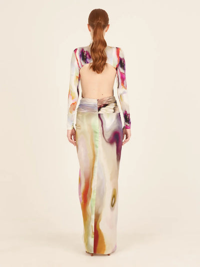 Olante Bodysuit - Iridescent Marble