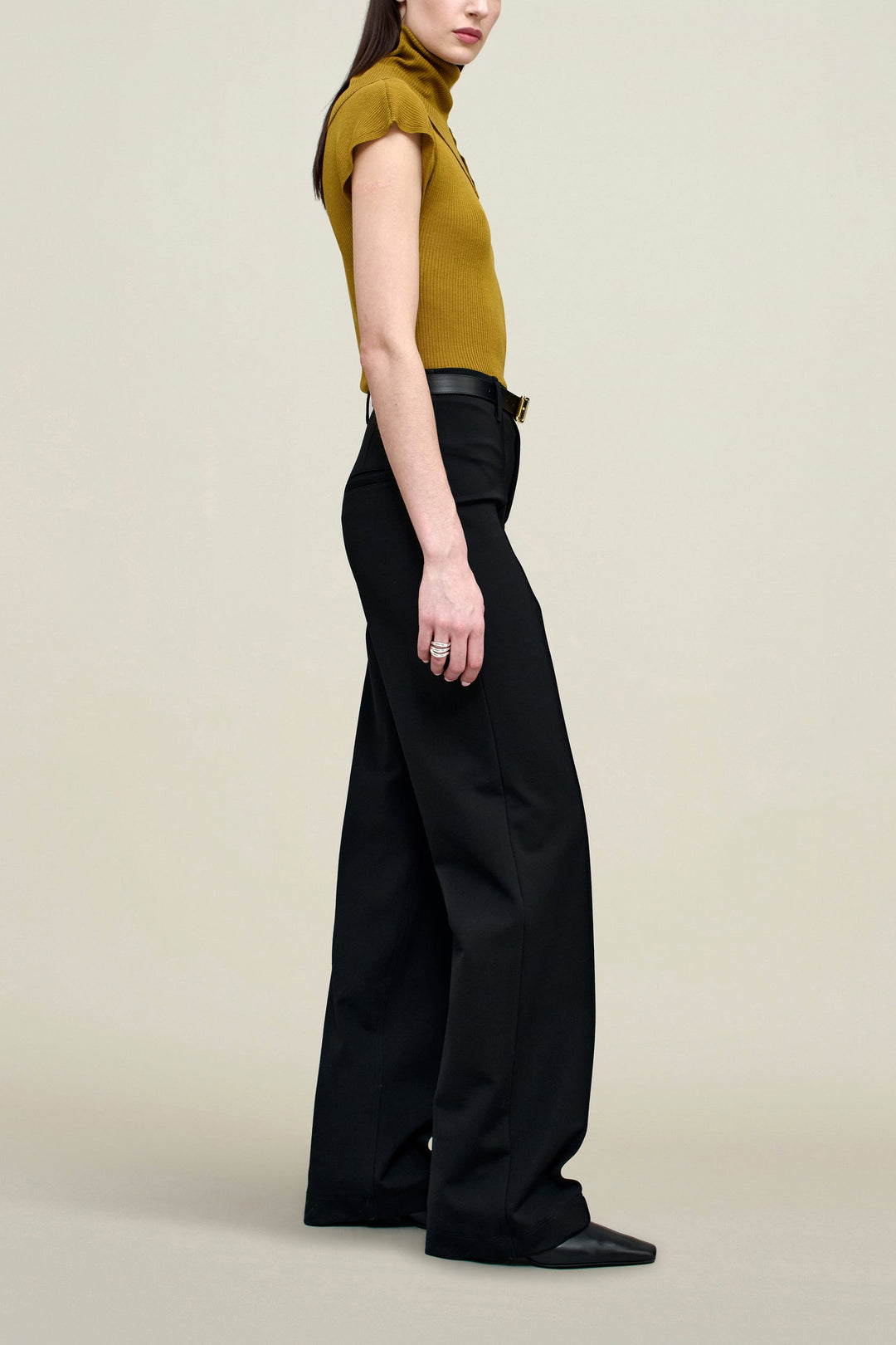 Garence Top in Lyocell - Harvest Gold