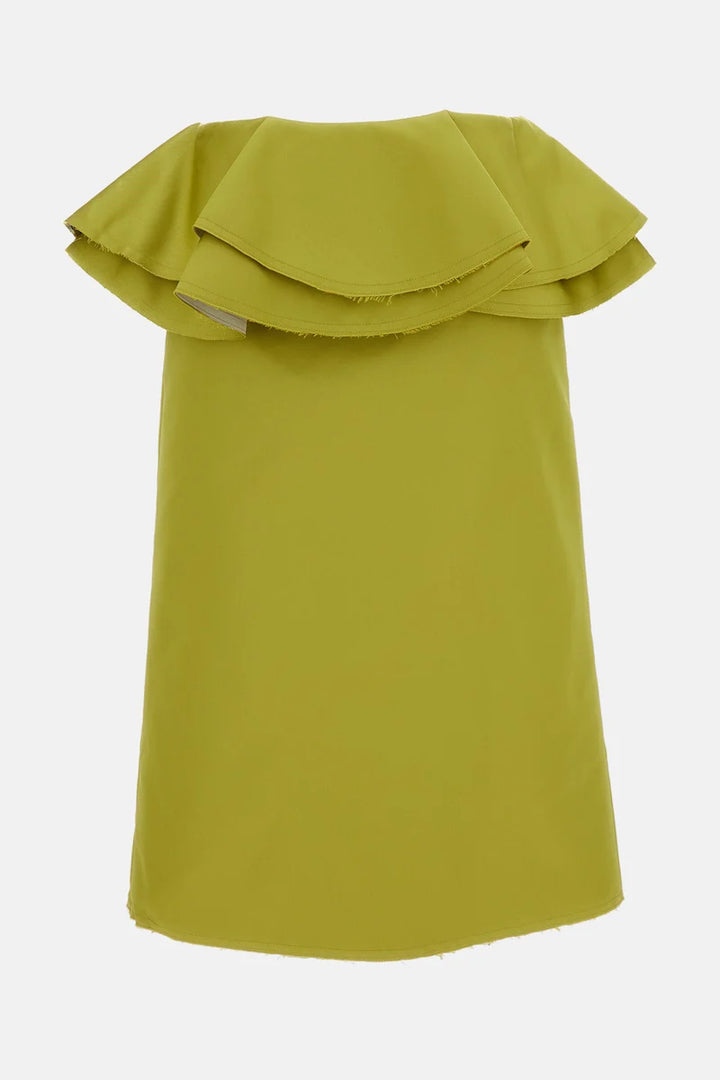 Duchesse Midi Skirt - Light Green