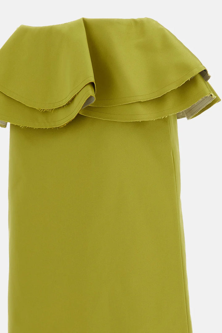Duchesse Midi Skirt - Light Green