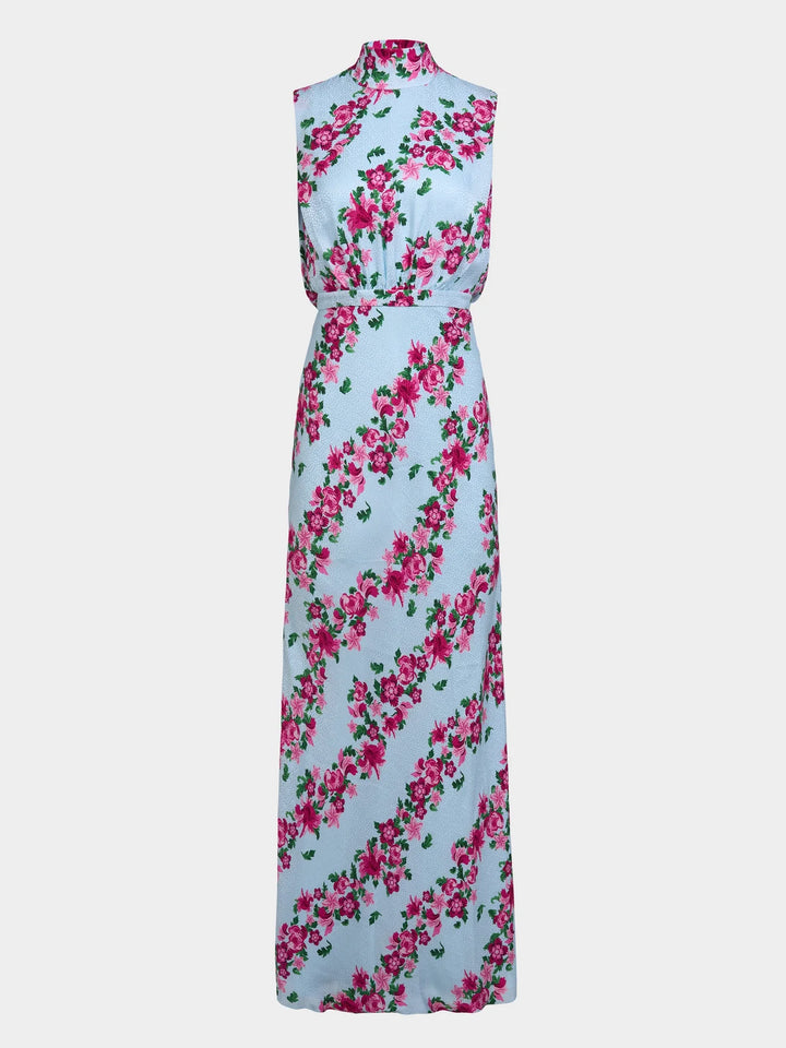 Fleur Dress - Light Blue