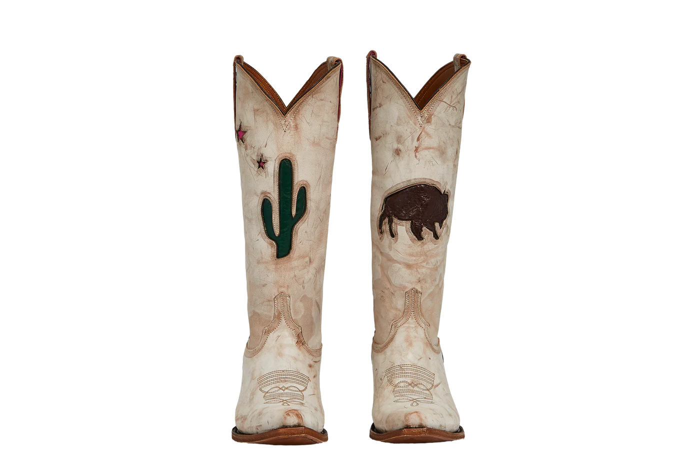 LARAMIE BOOT - VINTAGE BUFFALO / CACTUS