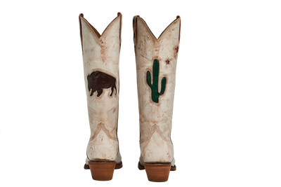 LARAMIE BOOT - VINTAGE BUFFALO / CACTUS