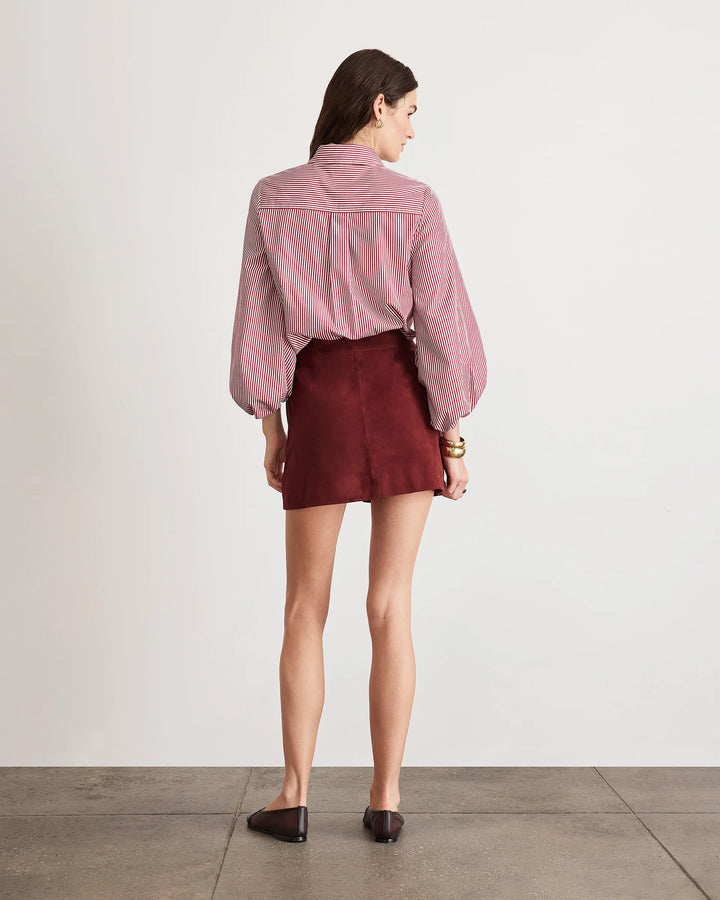 Fran Skirt - Dark Garnet