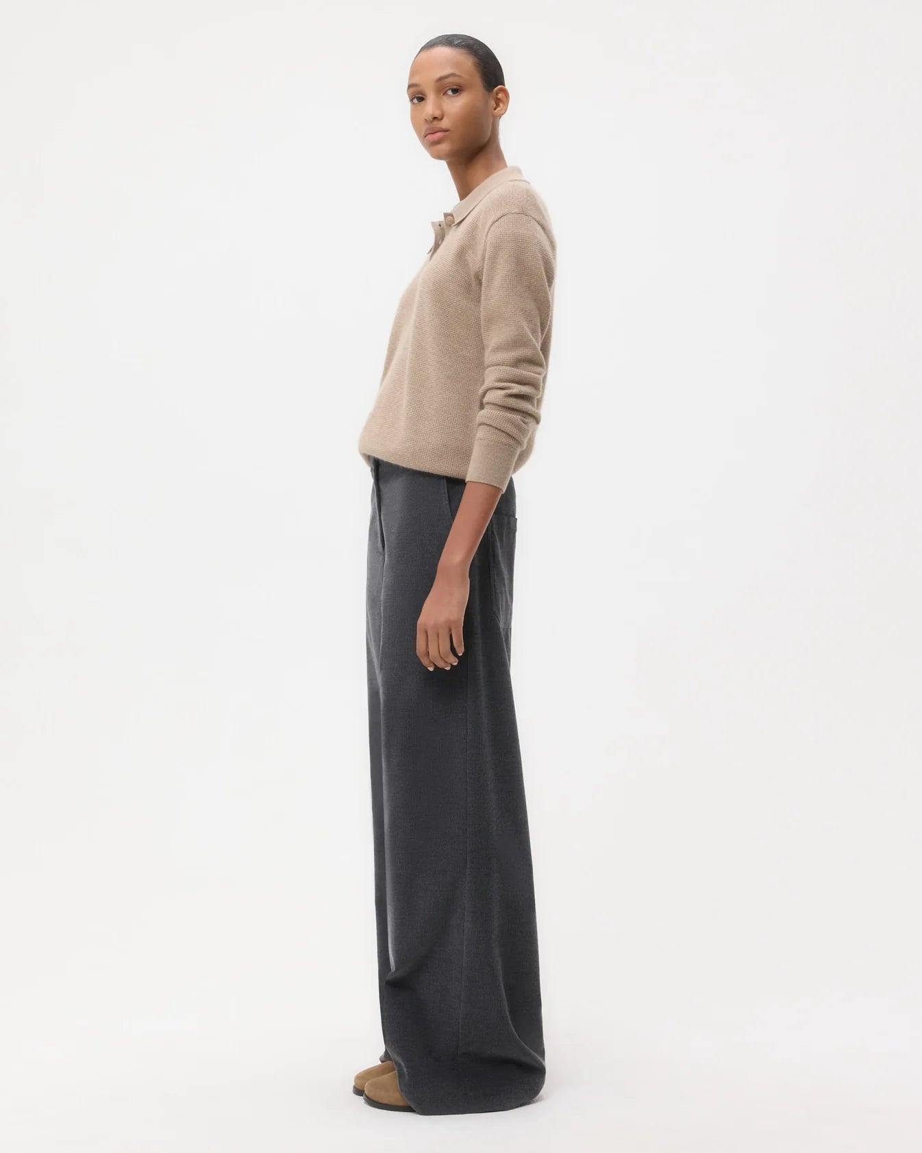 Dylan Corduroy Pant - Charcoal Heather Grey