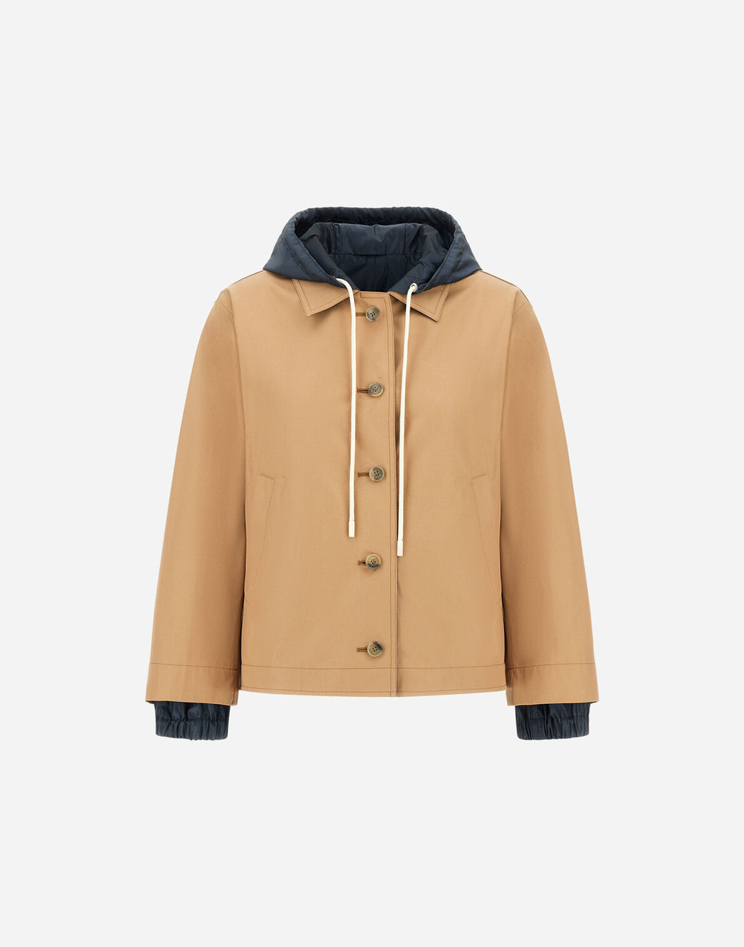 REVERSIBLE JACKET IN DEAN - Navy/Camel