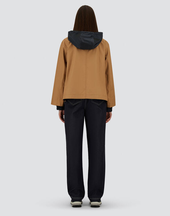 REVERSIBLE JACKET IN DEAN - Navy/Camel