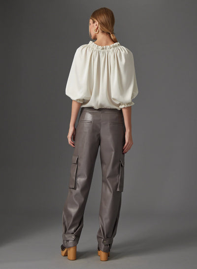 Ellie Blouse - Winter White