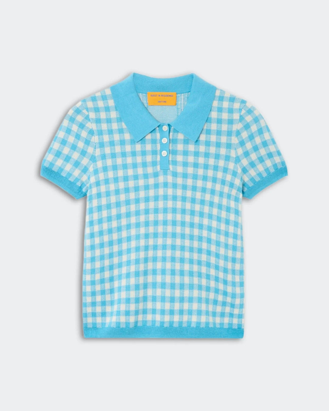 Gingham Shrunken Polo - More Colors Available