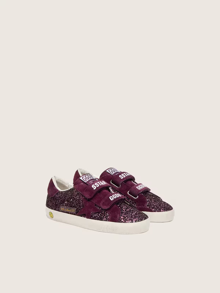 Kids Old School Glitter - Garnet