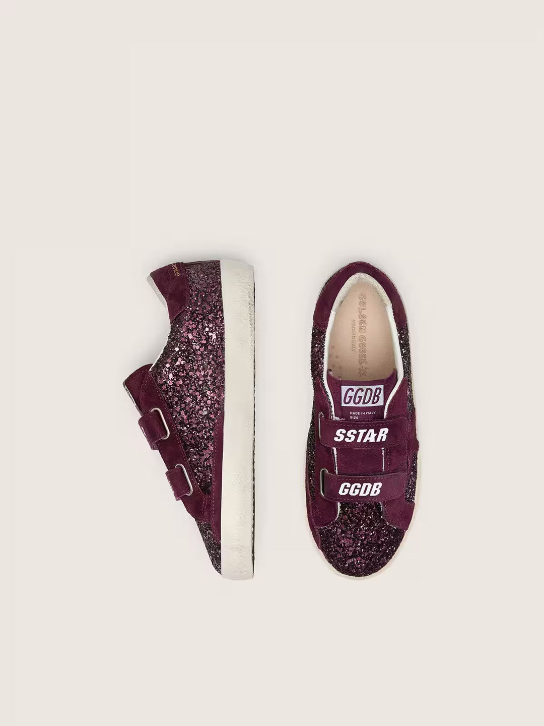 Kids Old School Glitter - Garnet