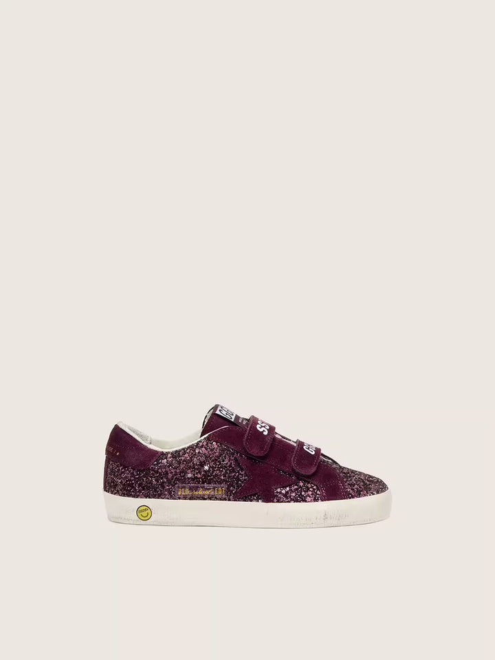 Kids Old School Glitter - Garnet