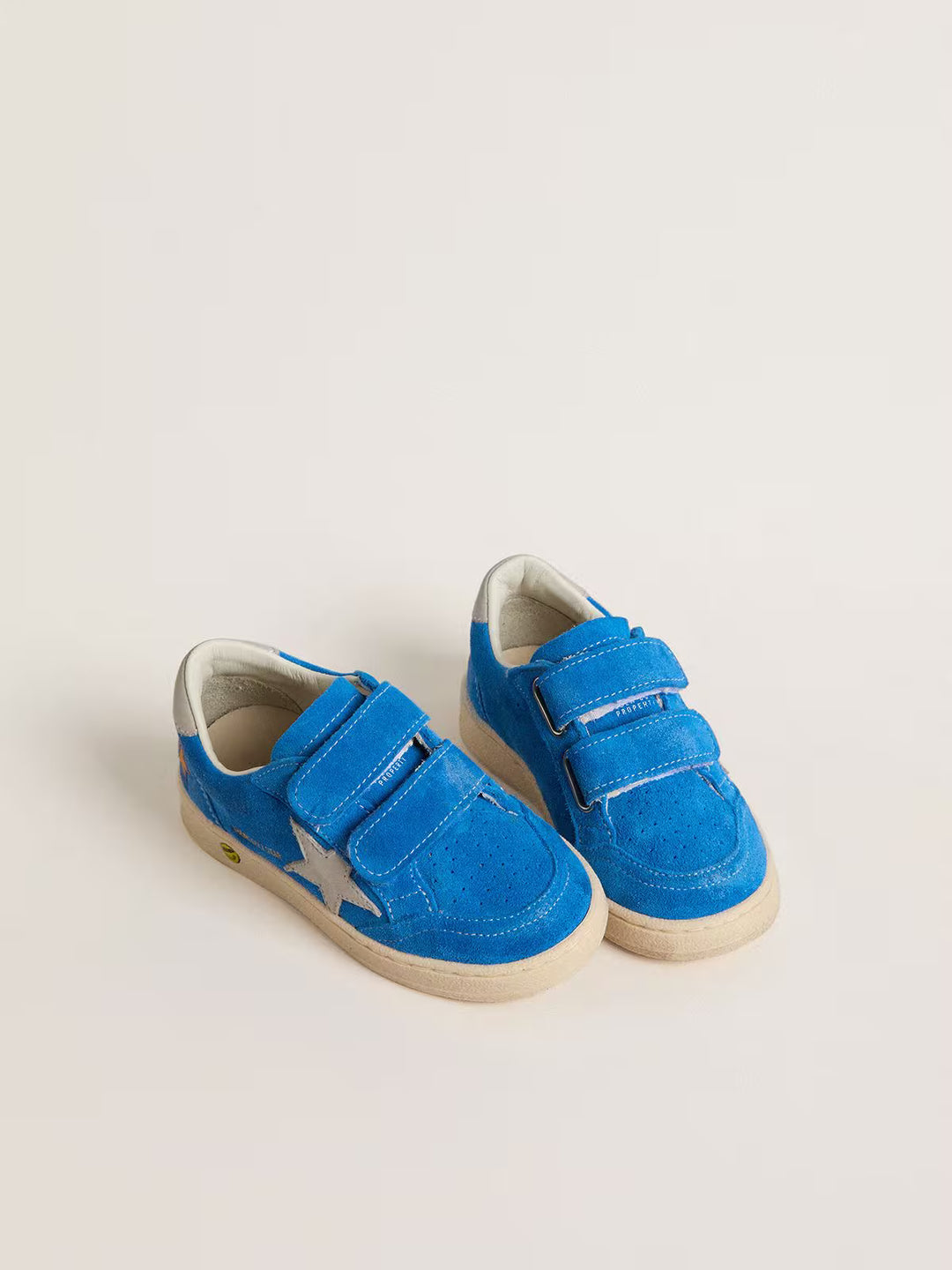 Ballstar Strap Blue Suede Shoes