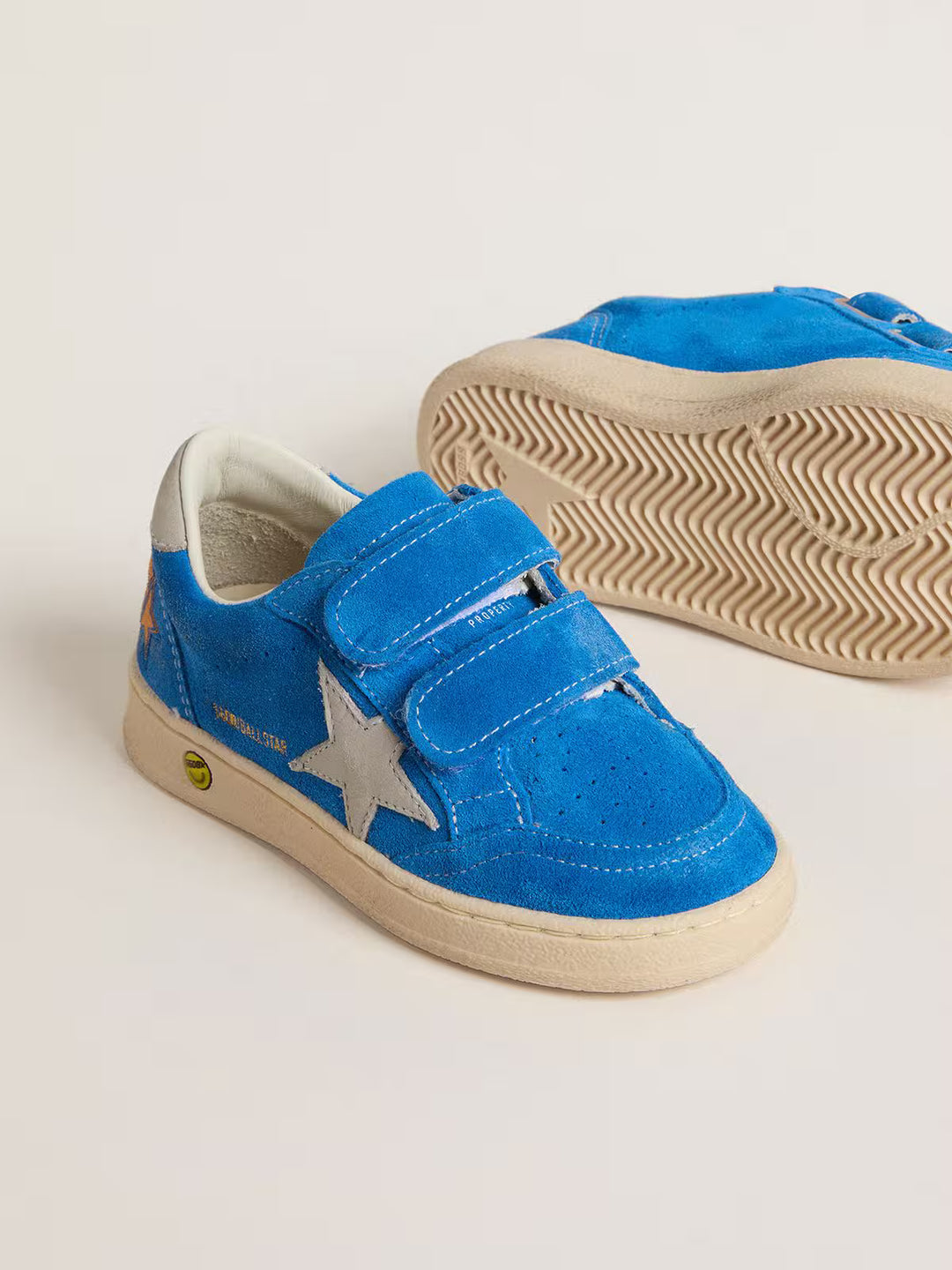 Ballstar Strap Blue Suede Shoes