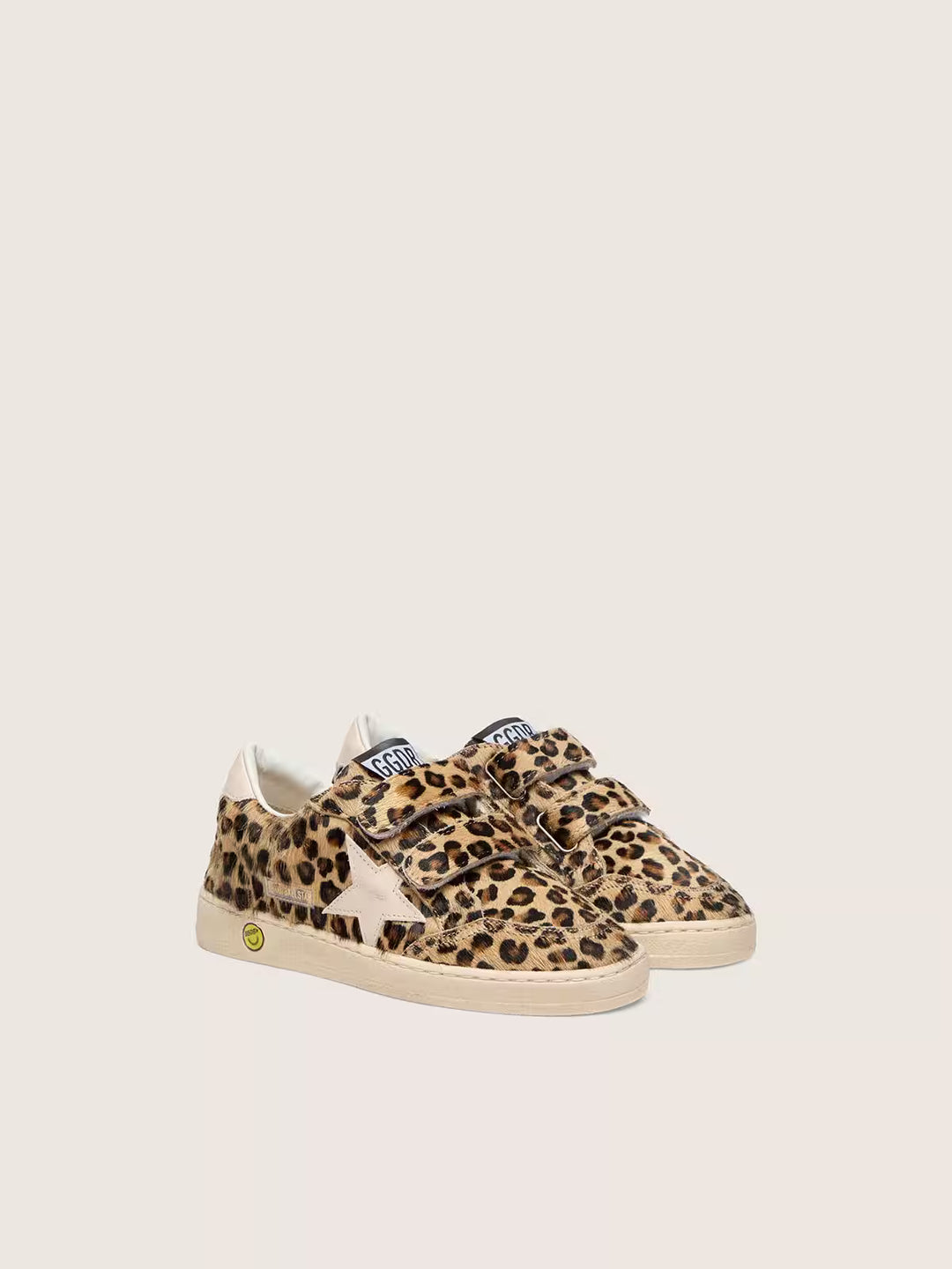 Ball Star in leopard-print pony skin