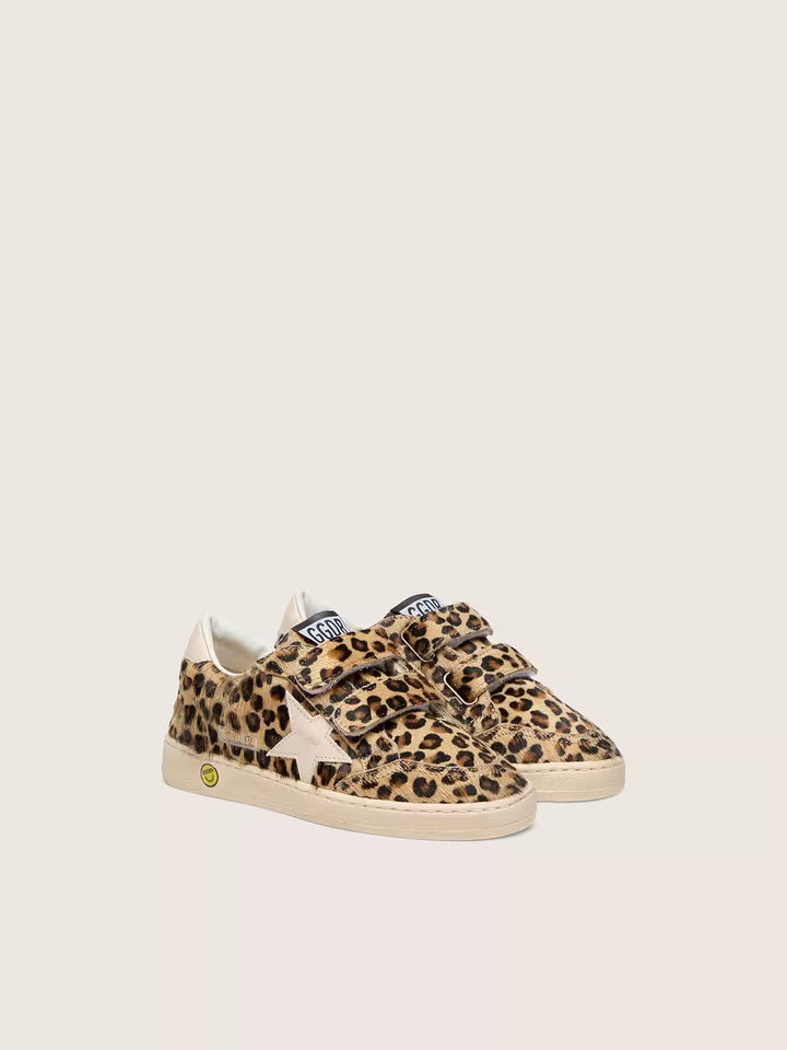 Ball Star in leopard-print pony skin