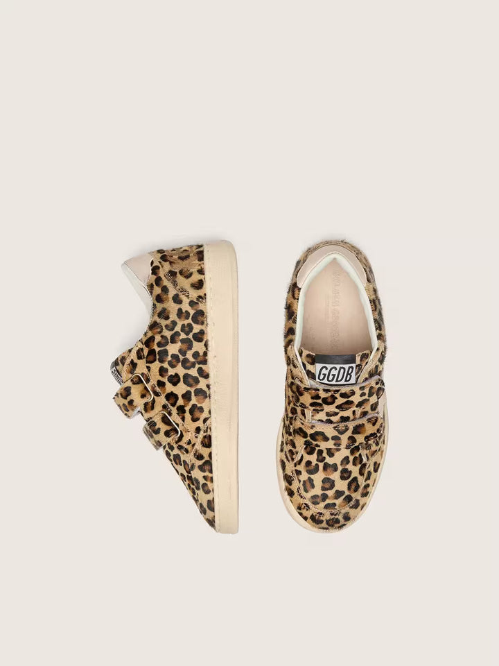 Ball Star in leopard-print pony skin
