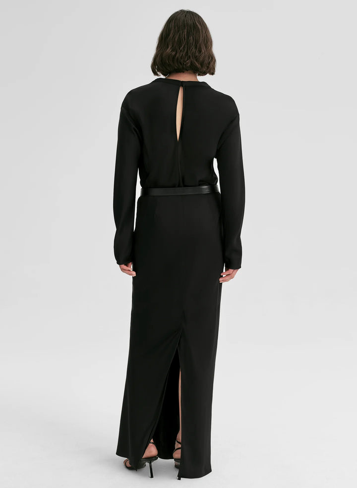 Greta Maxi Skirt – Black