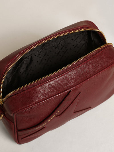 Star Bag in Burgundy Leather